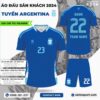 Áo Đấu Đội Tuyển ARGENTINA Sân Khách 2024 Màu Xanh