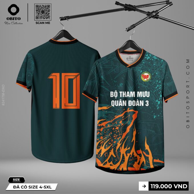 Maket Áo Bóng Đá Thiết Kế Đẹp Tại Obito Sport