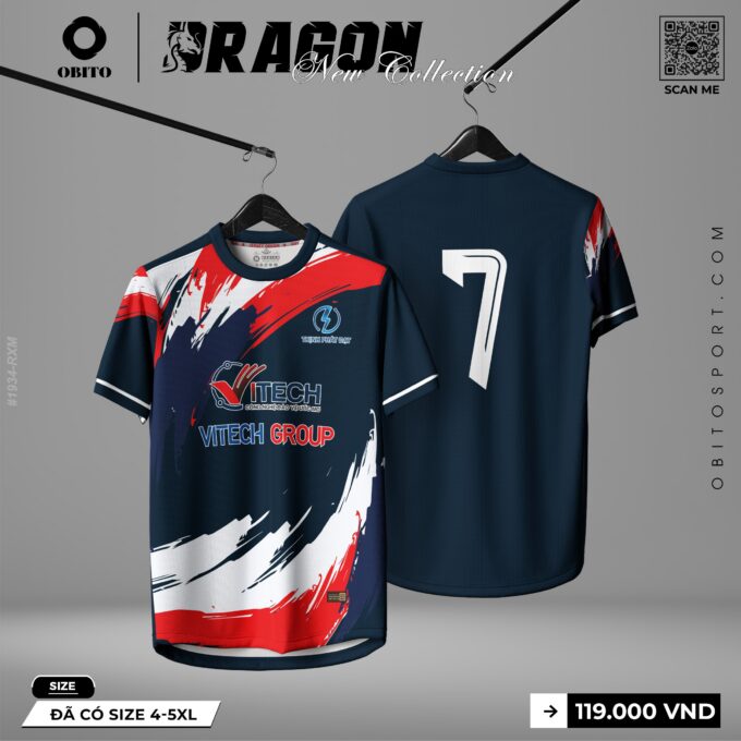 Maket Quần Áo Bóng Đá Màu Tím Than Thiết Kế Tại Obito Sport