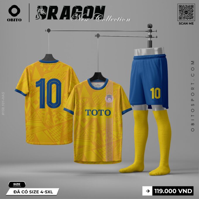 Demo Áo Thi Đấu FC ToTo Tại Obito Sport Cực Chất