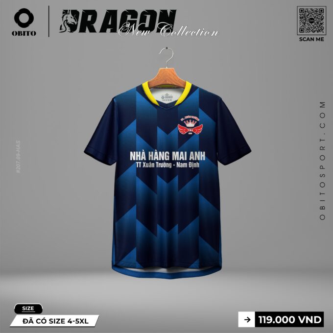 Demo Áo Thi Đấu Nhà Hàng Mai Anh Tại Obito Sport Cực Chất