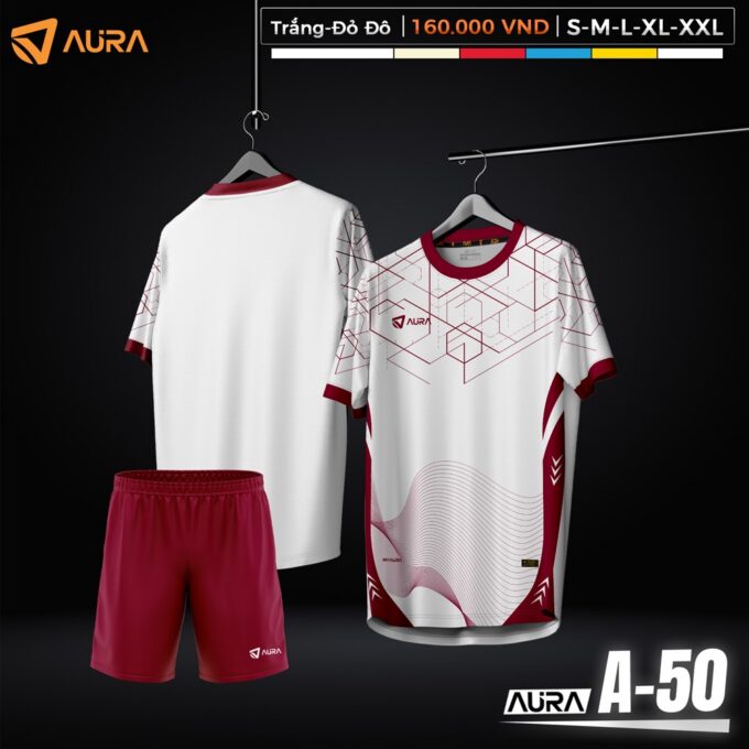Ra Lò Quần Áo Đá Bóng Đá Aura A-50 Không Logo Được Yêu Thích Nhất