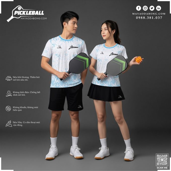 Áo Pickleball Thiết Kế Theo Yêu Cầu